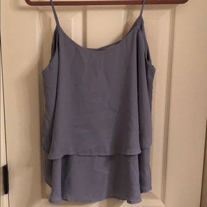 Gray tank top from Francesca’s collections